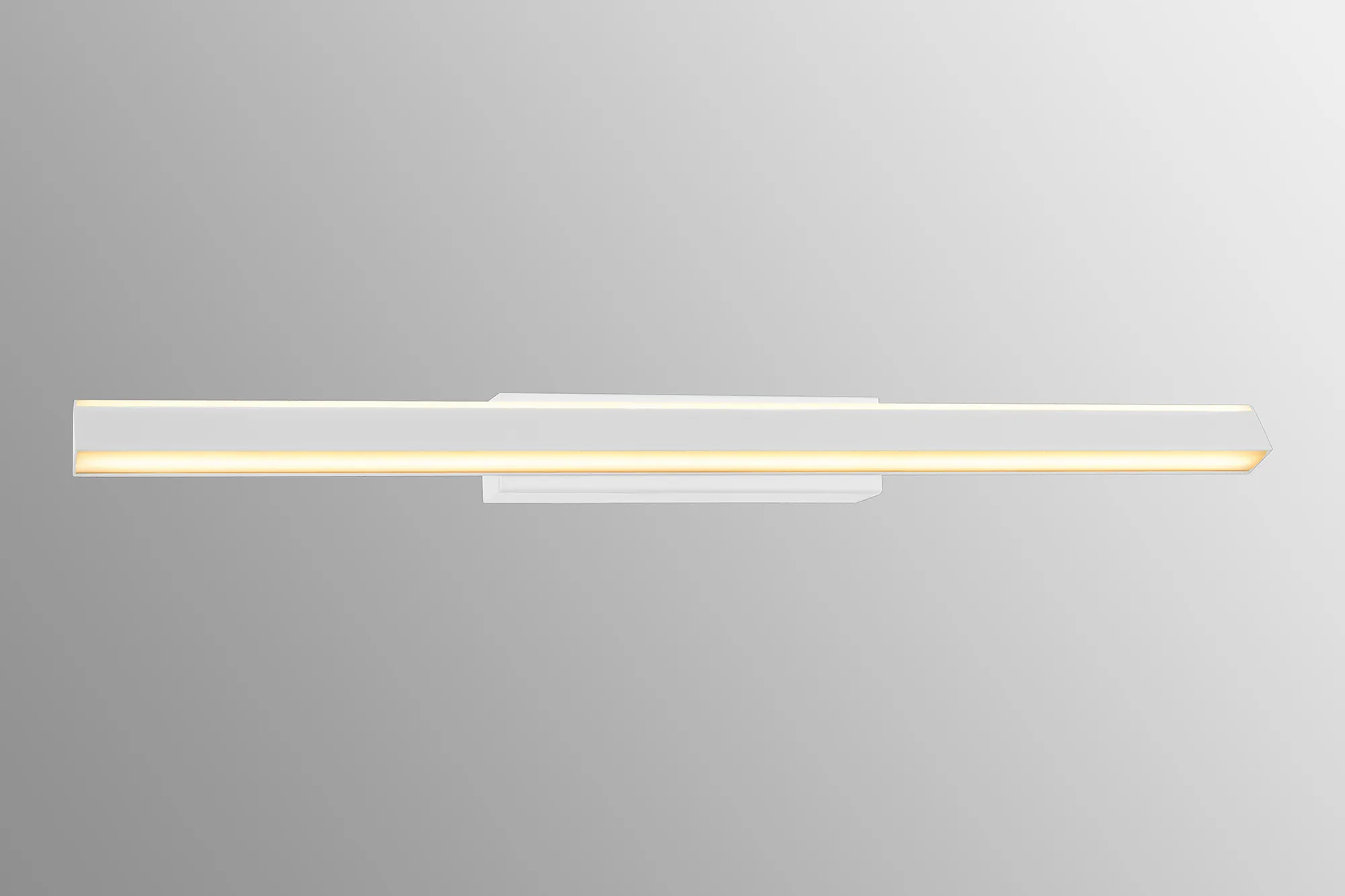 Lineal Sand White Wall Lights Mantra Flush Wall Lights